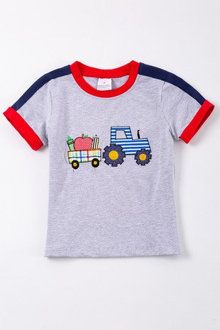 Toddler Boys school short sleeve